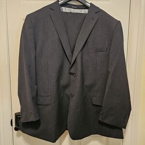 Pronto Uomo Gray Suit Classic Professional Attire
